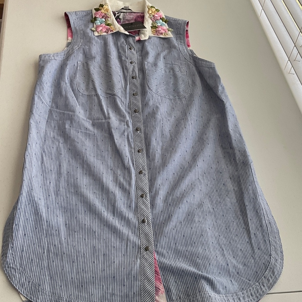 Vincente Striped Tunic